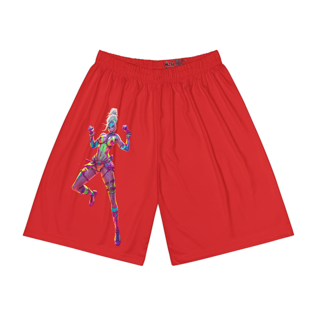 Splash Athletic Shorts - Red