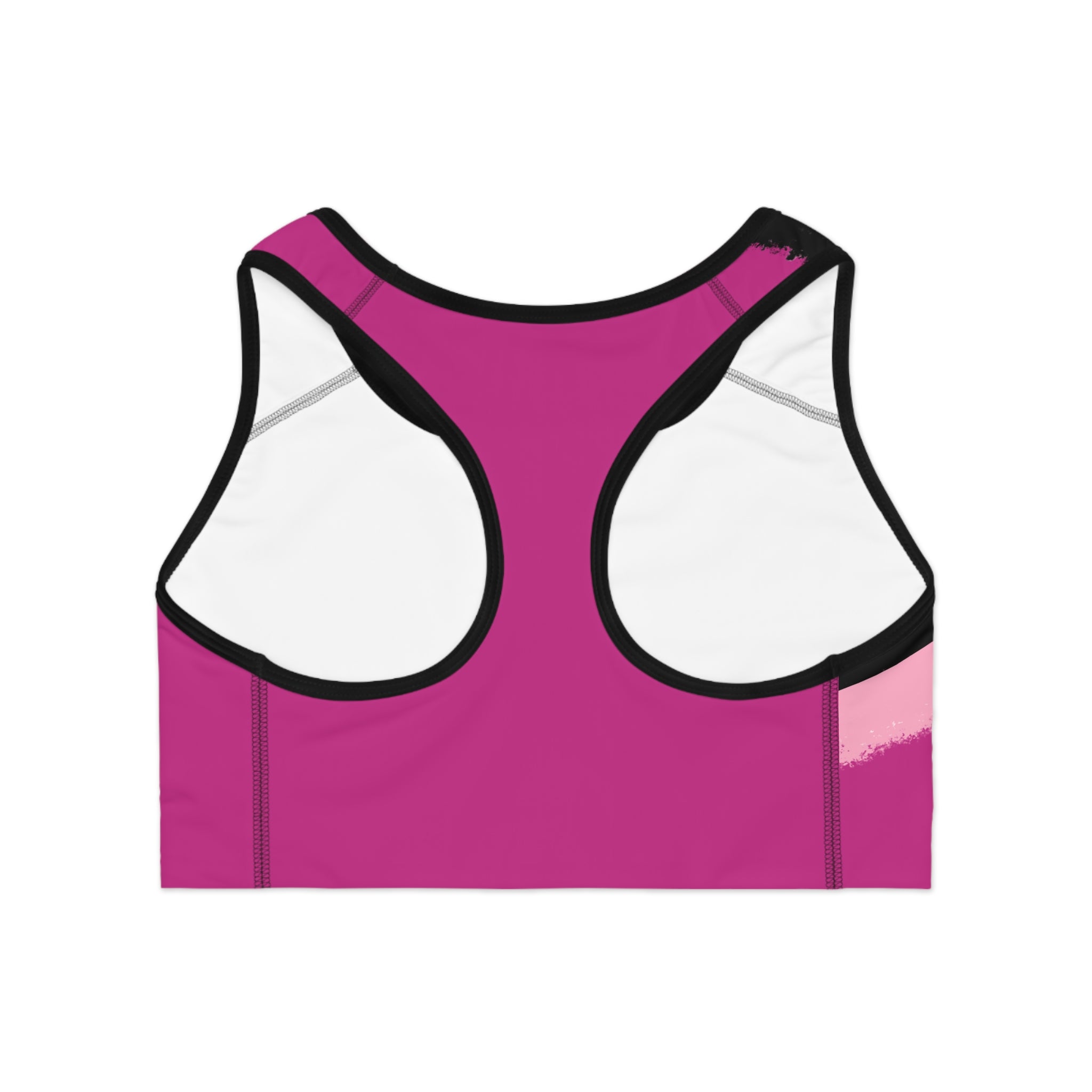 Dark Pink Workout Sports Bra