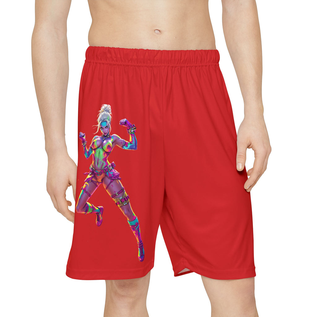 Splash Athletic Shorts - Red