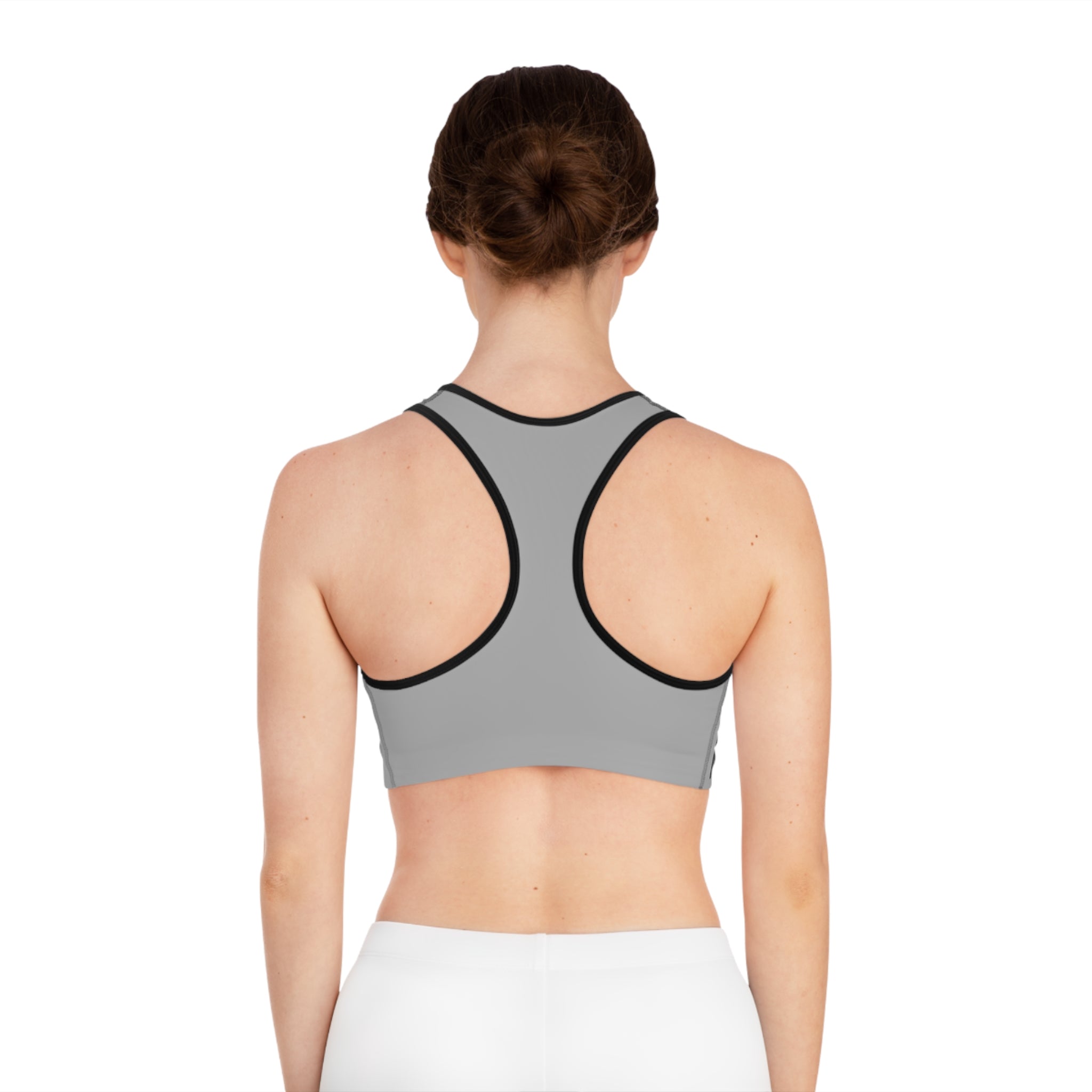 Light Grey Workout Sports Bra