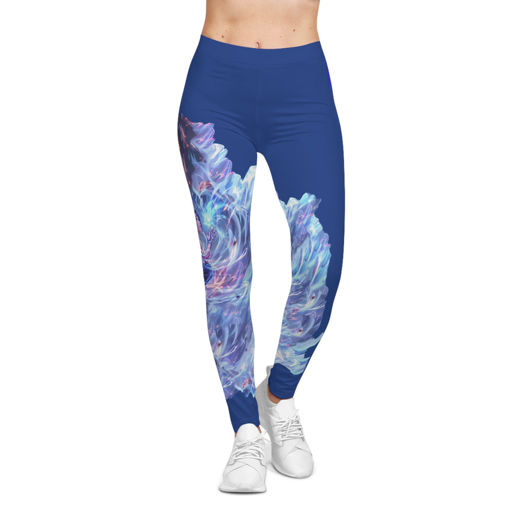Blue Women's Leggings - Summoning