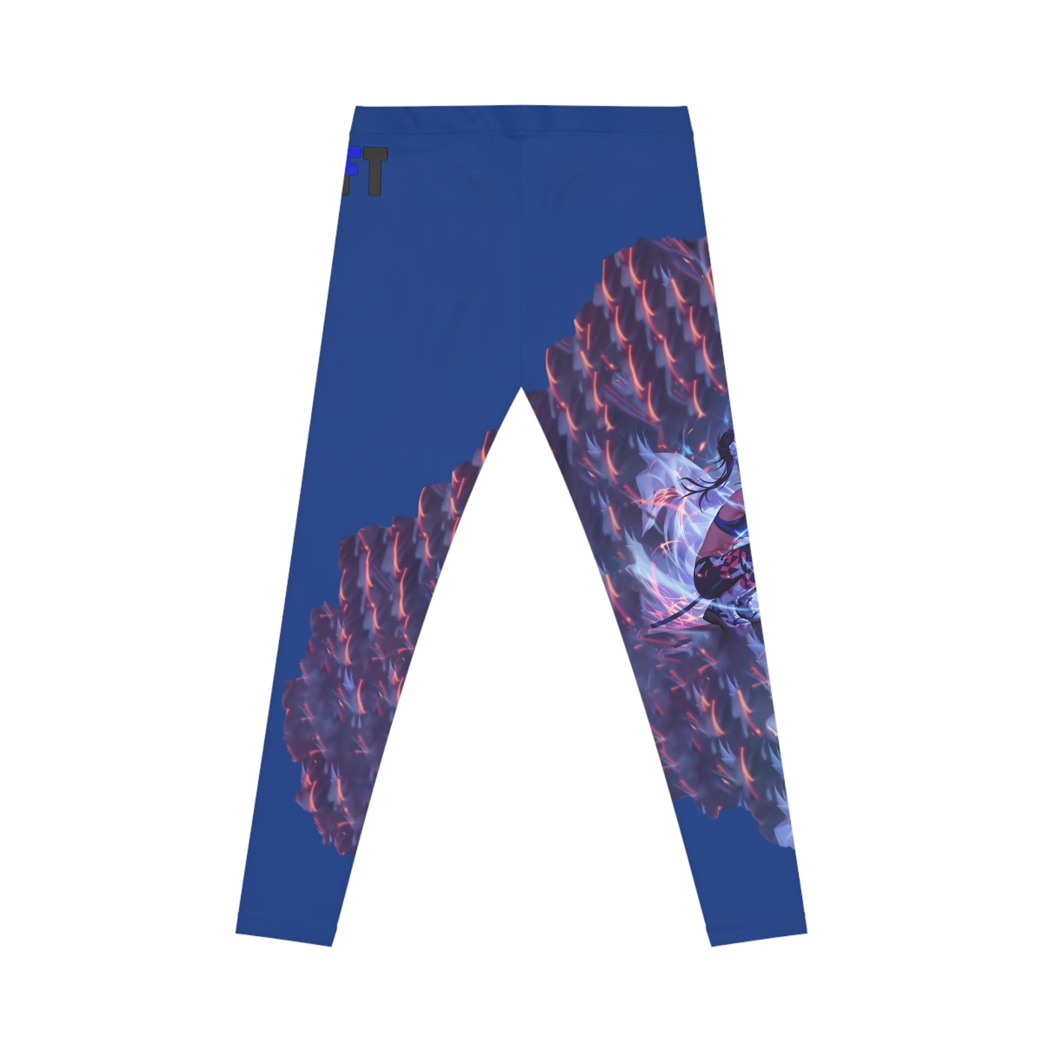 Blue Women's Leggings - Summoning