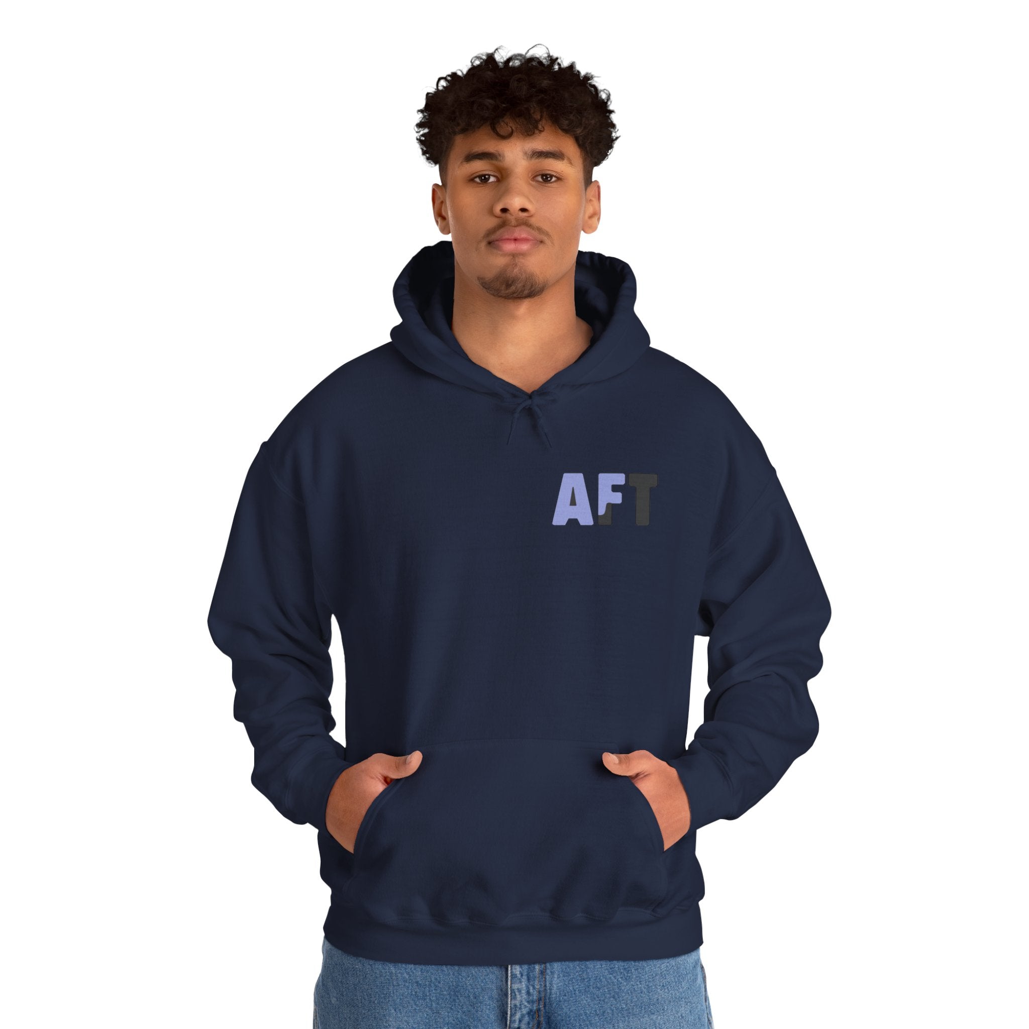 AFT Graphic Hoodie - Purple Logo