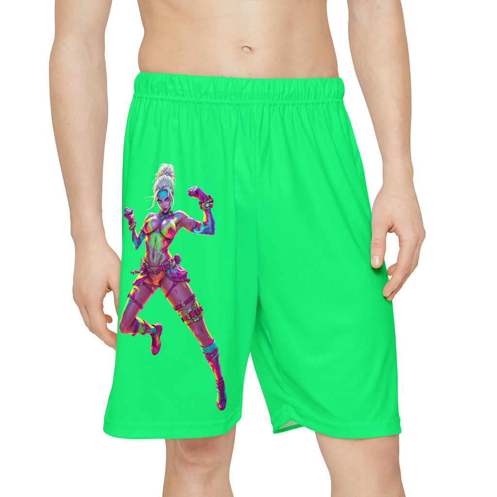 Splash Athletic Shorts - Green
