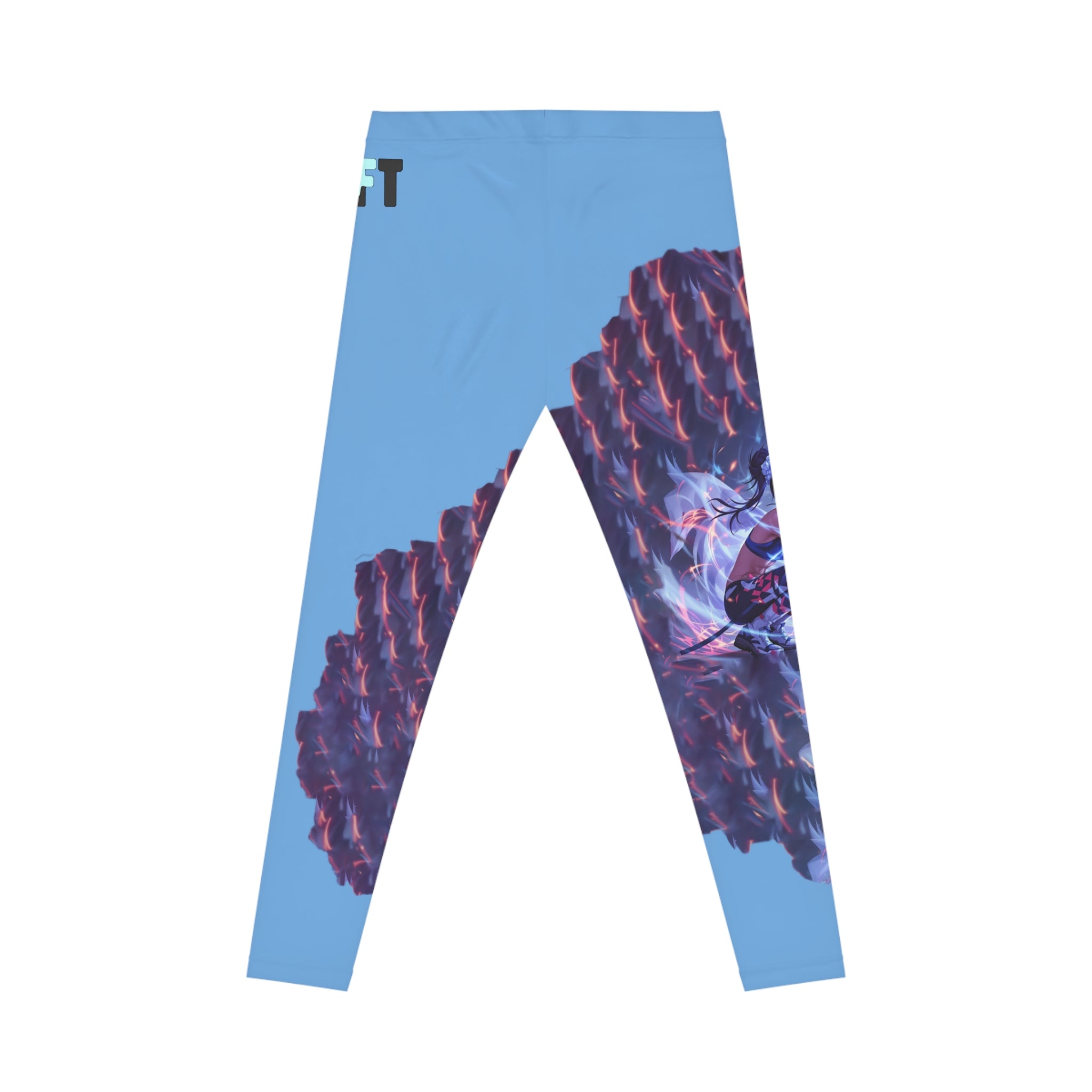 Light Blue Women's Leggings - Summoning