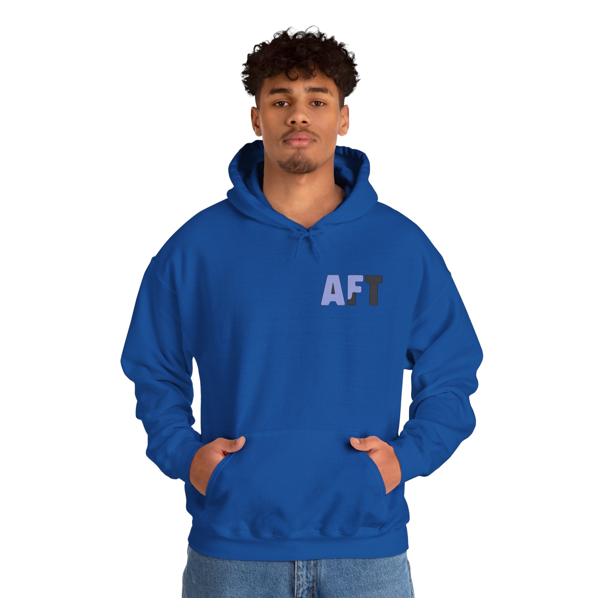 AFT Graphic Hoodie - Purple Logo