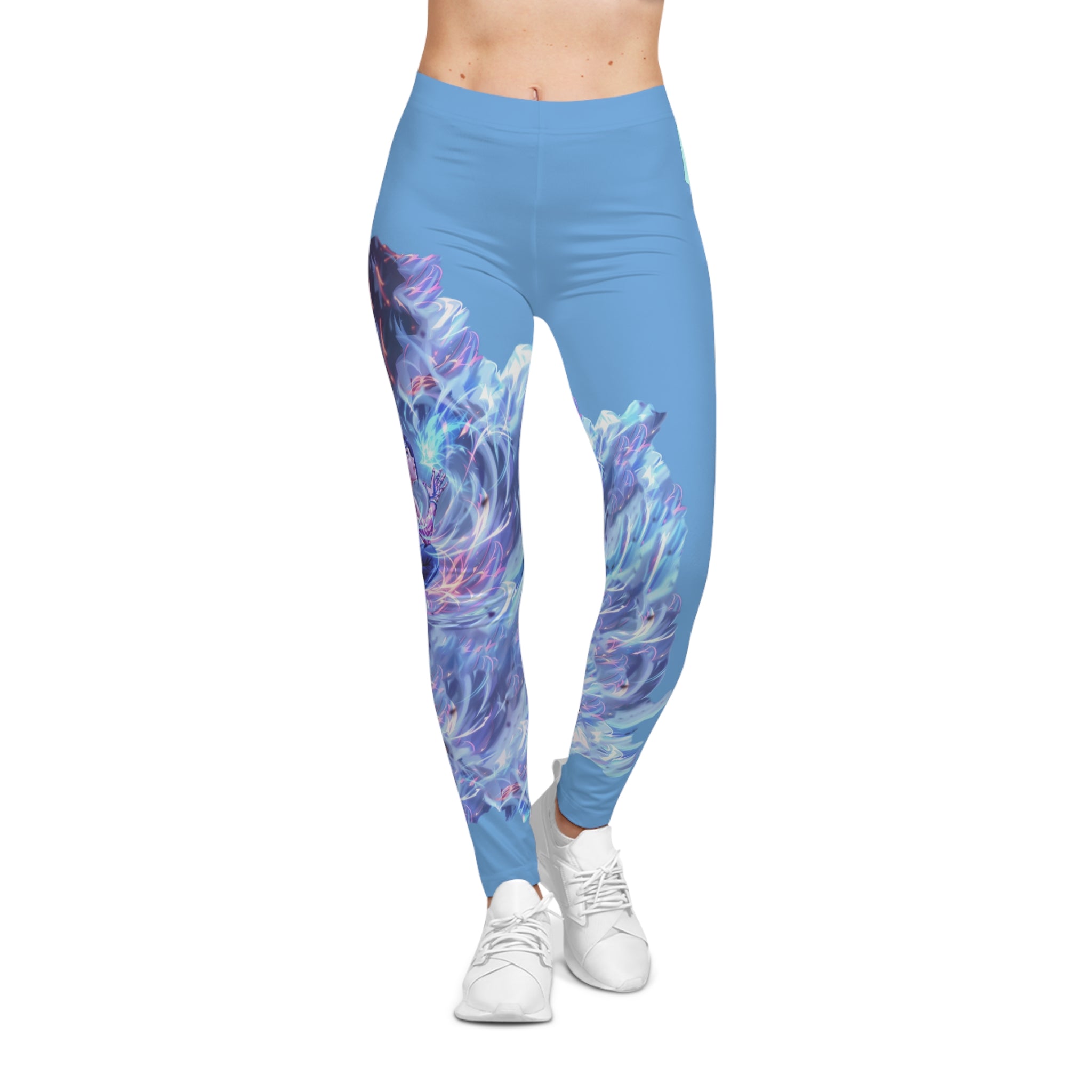 Light Blue Women's Leggings - Summoning