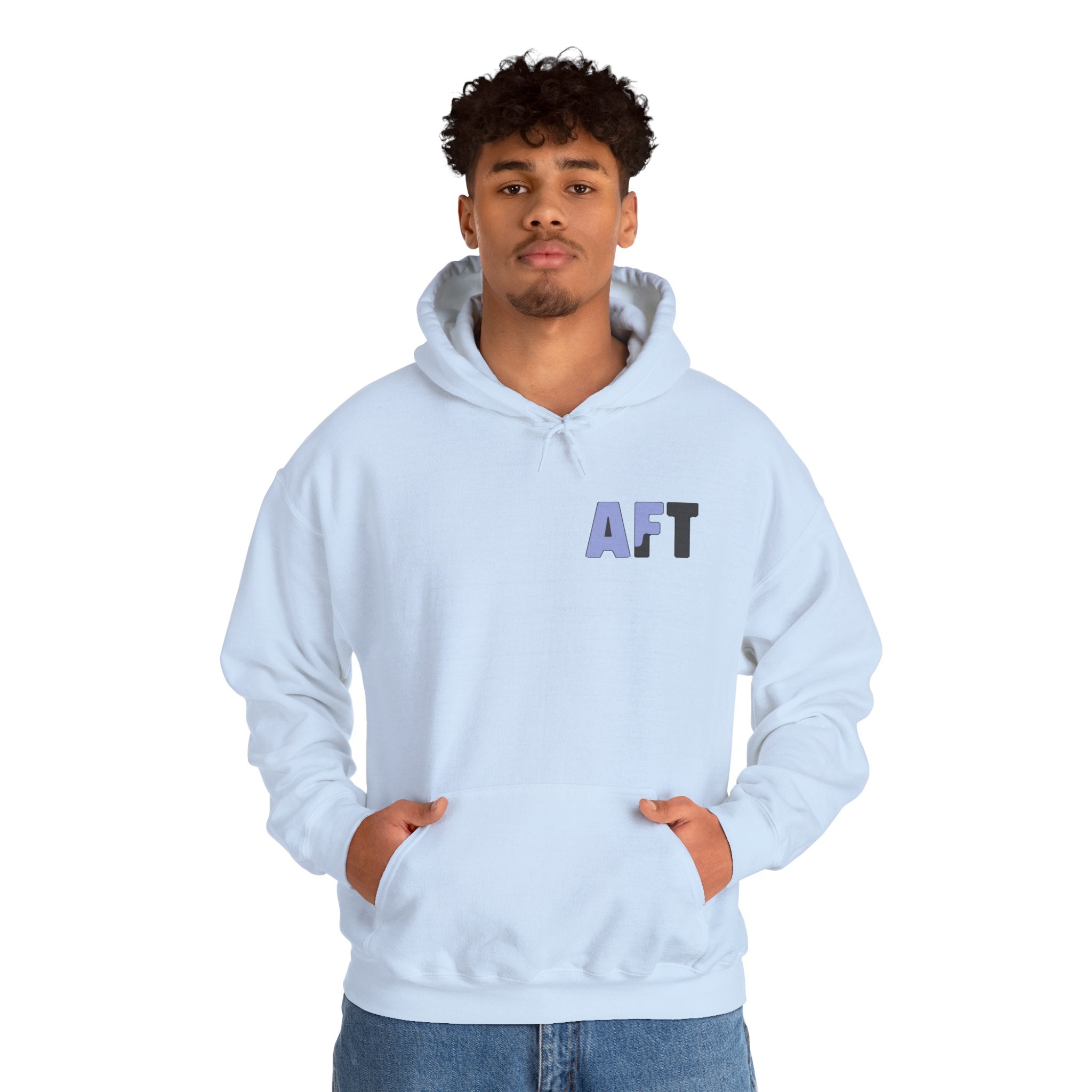 AFT Graphic Hoodie - Purple Logo