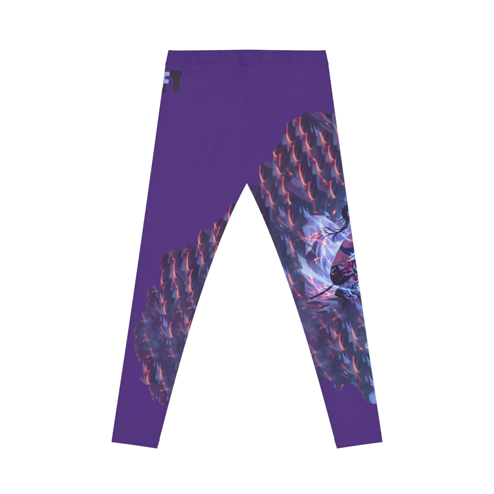 Dark Purple Women's Leggings - Summoning