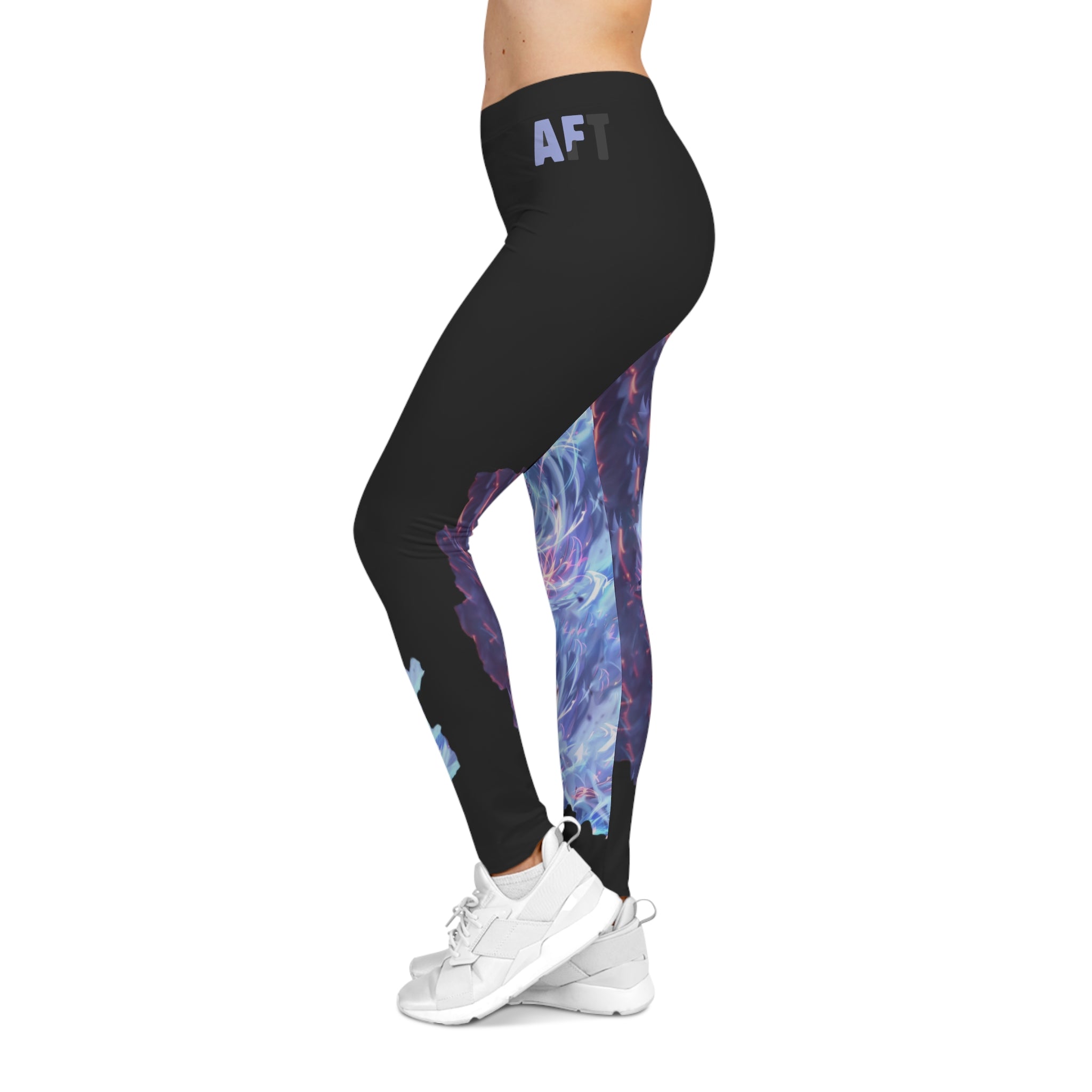 Black Women's Leggings - Summoning