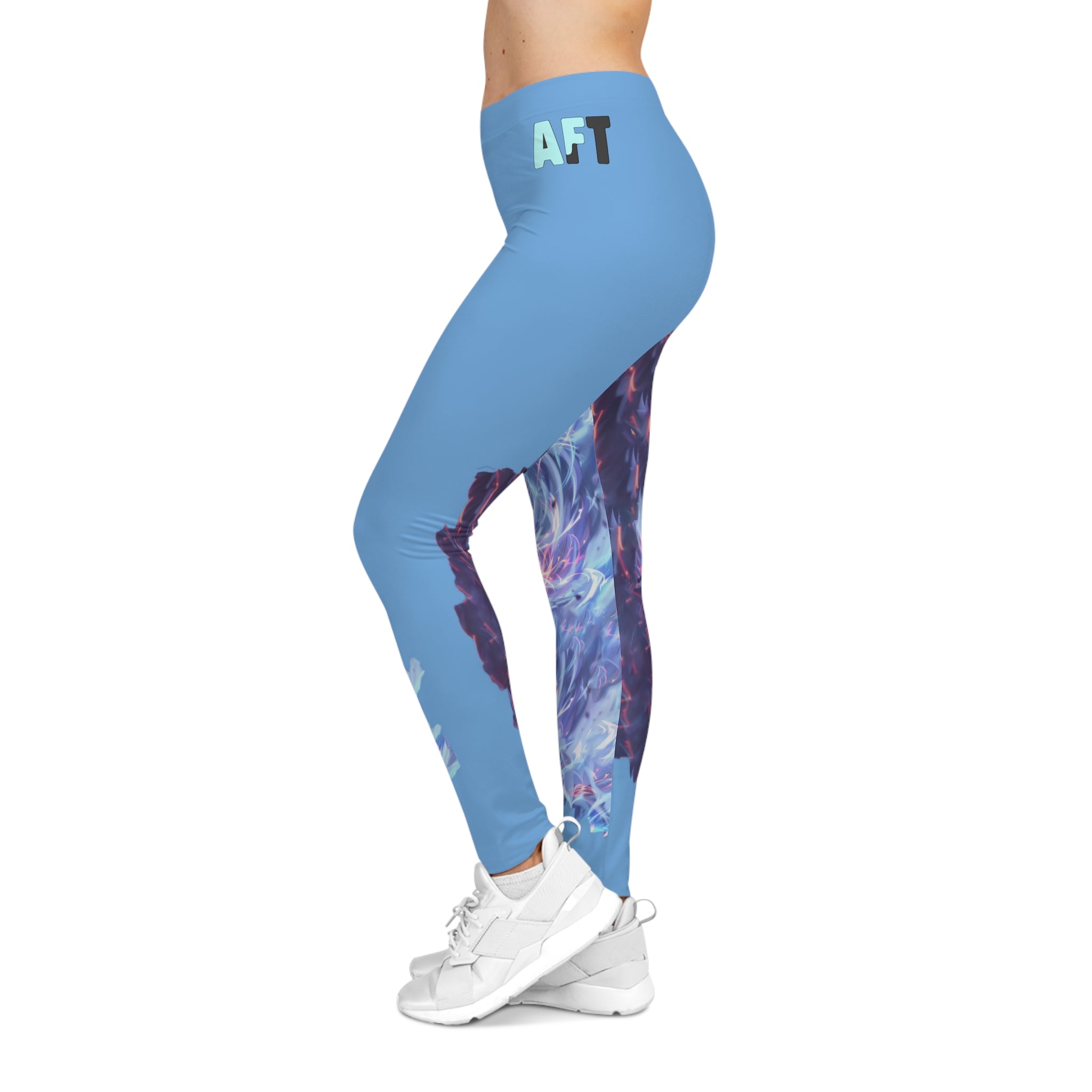 Light Blue Women's Leggings - Summoning