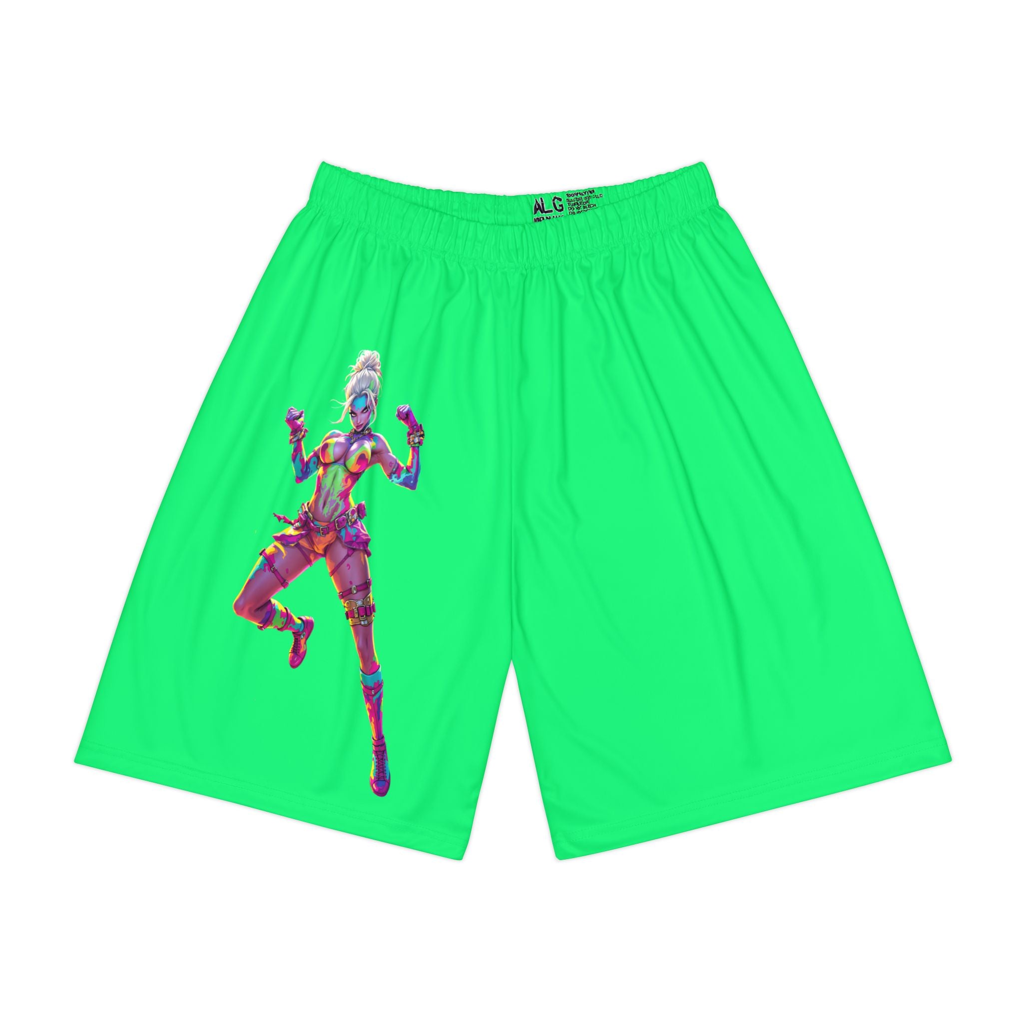 Splash Athletic Shorts - Green