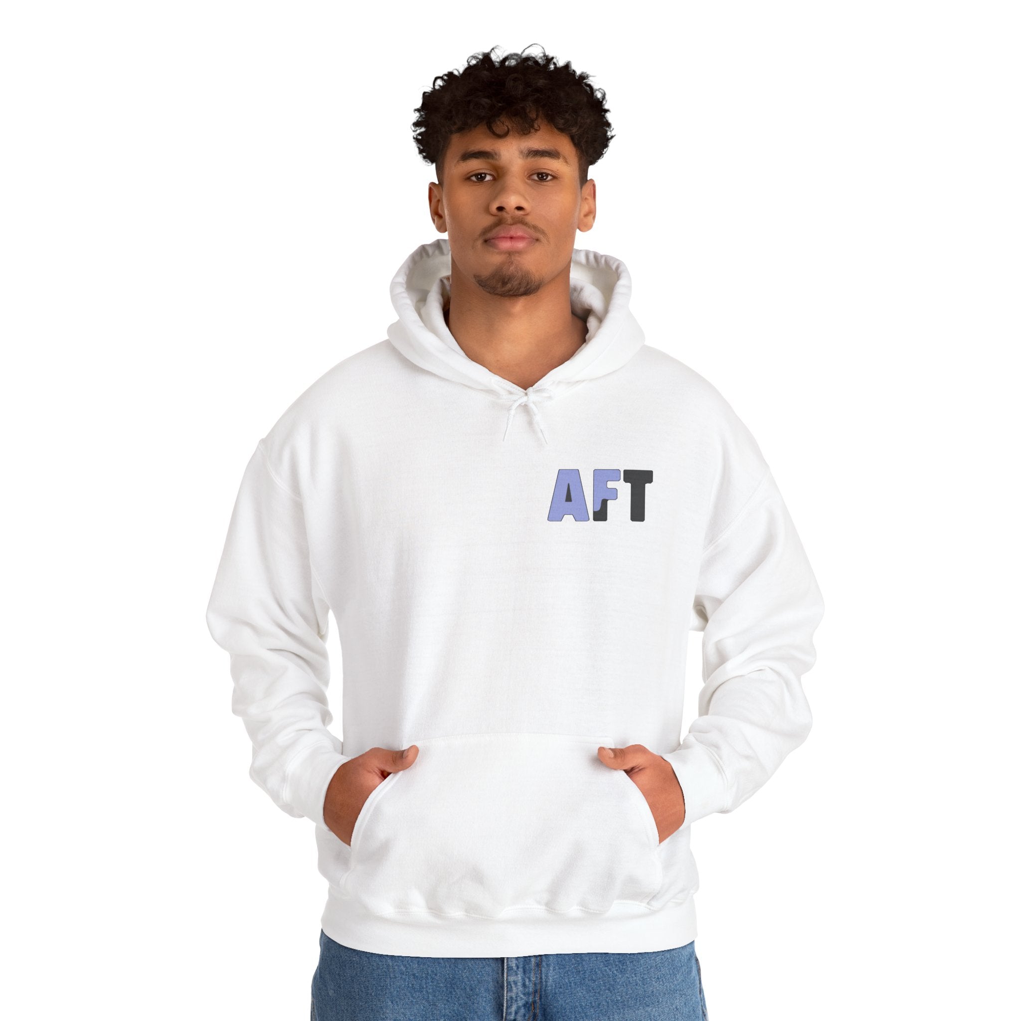 AFT Graphic Hoodie - Purple Logo