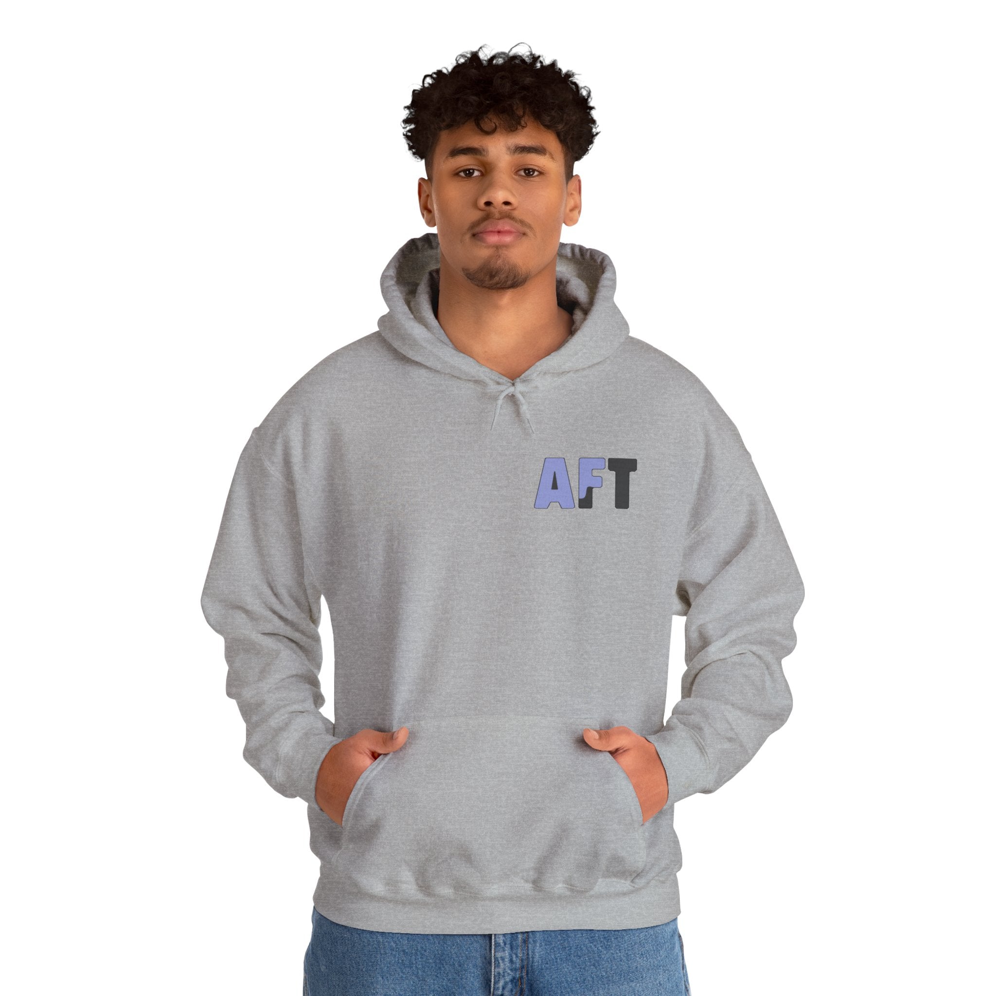 AFT Graphic Hoodie - Purple Logo