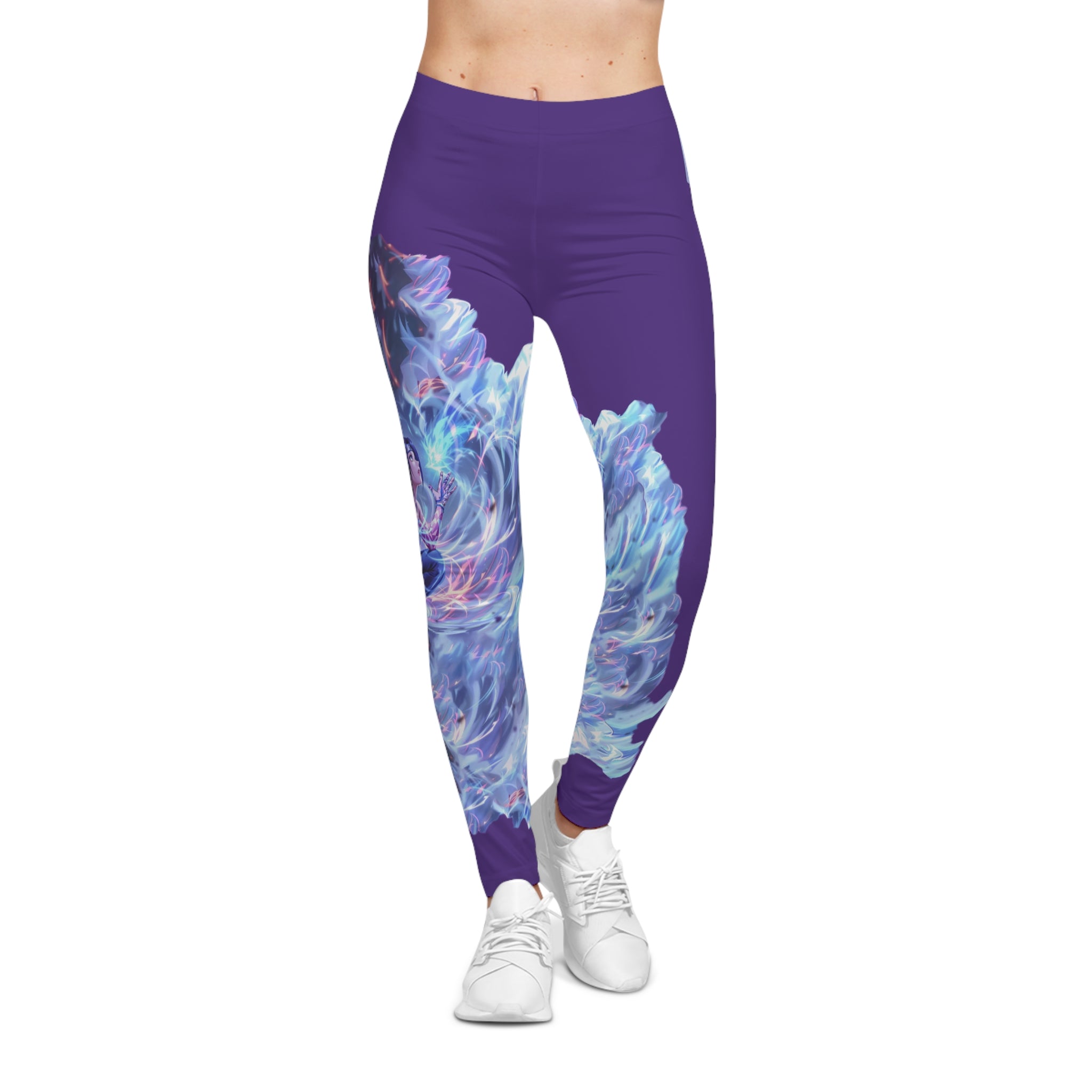 Dark Purple Women's Leggings - Summoning