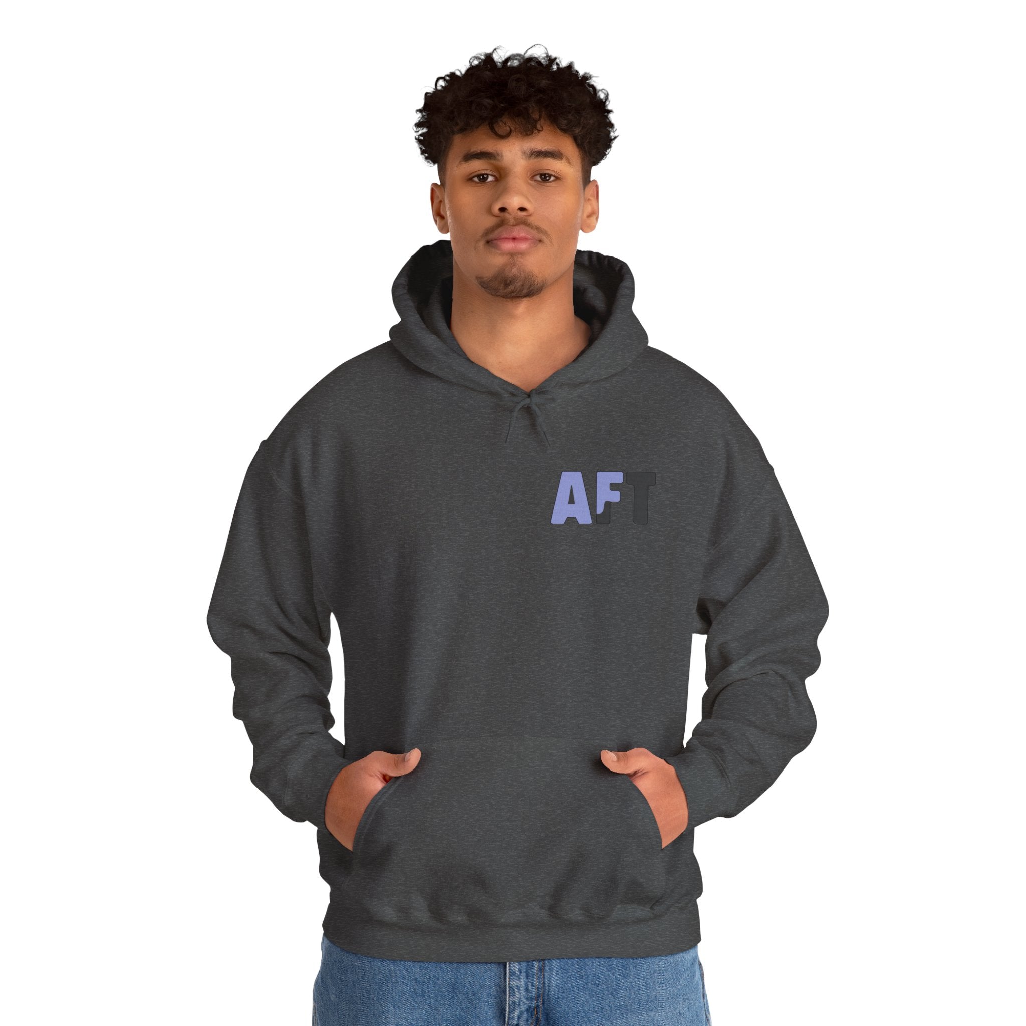 AFT Graphic Hoodie - Purple Logo