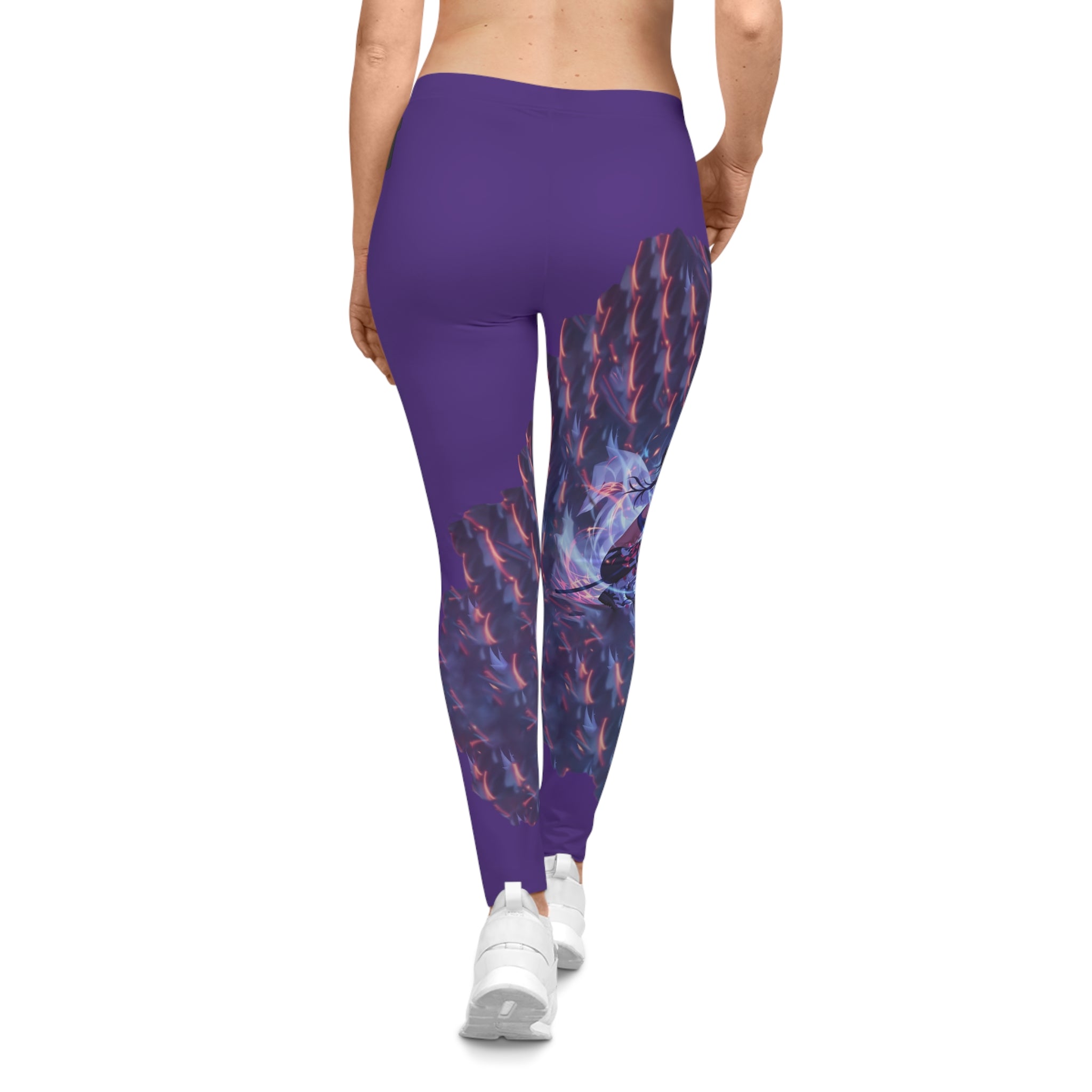 Dark Purple Women's Leggings - Summoning