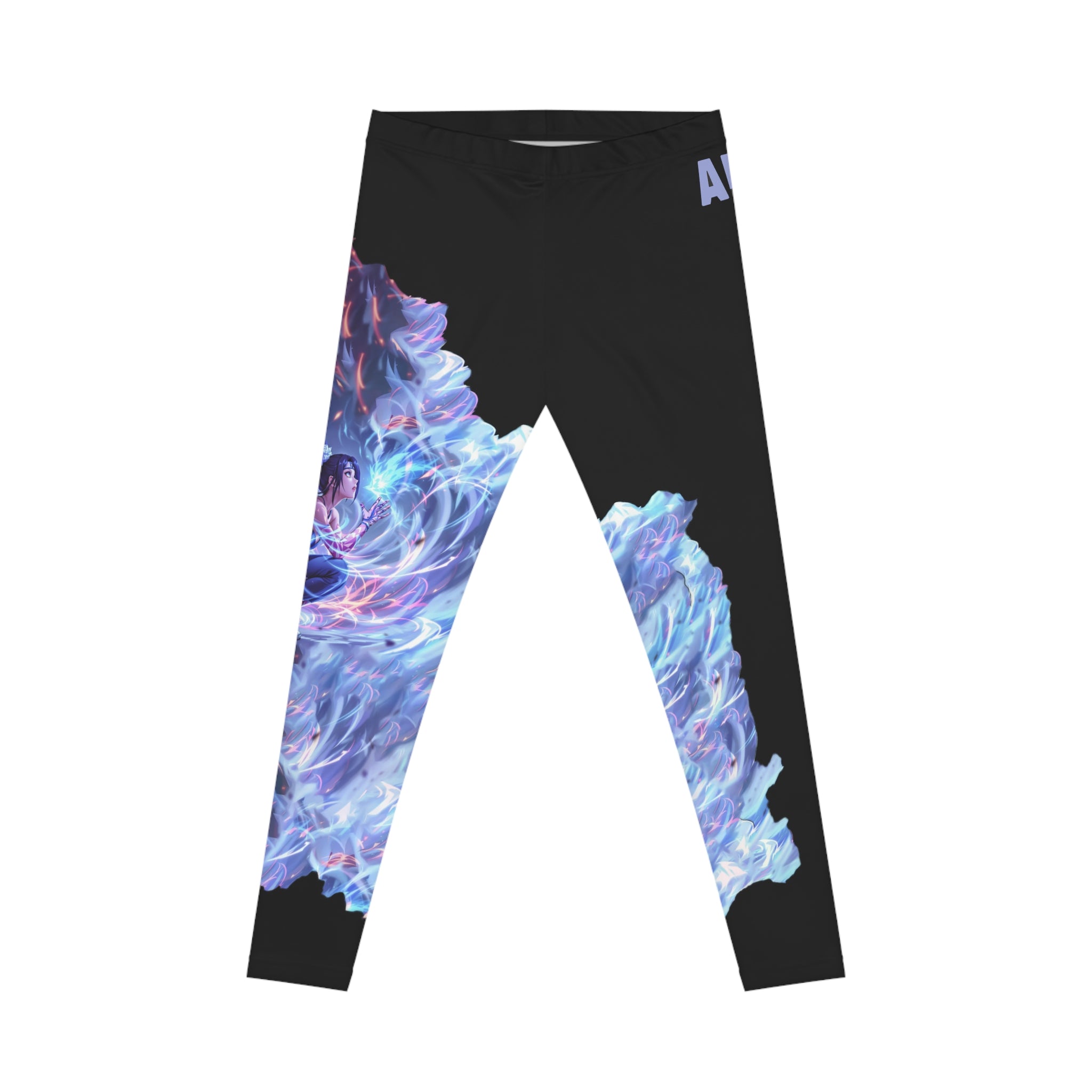 Black Women's Leggings - Summoning