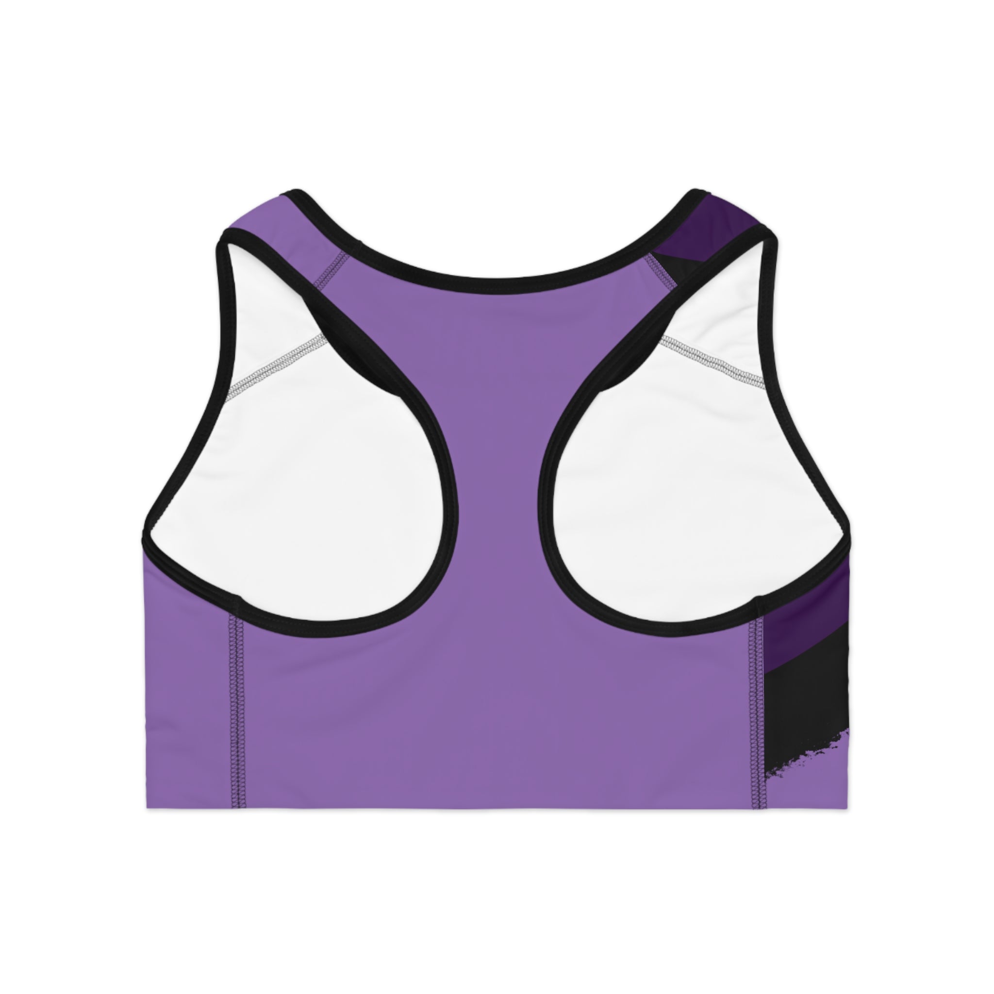 Purple Workout Sports Bra