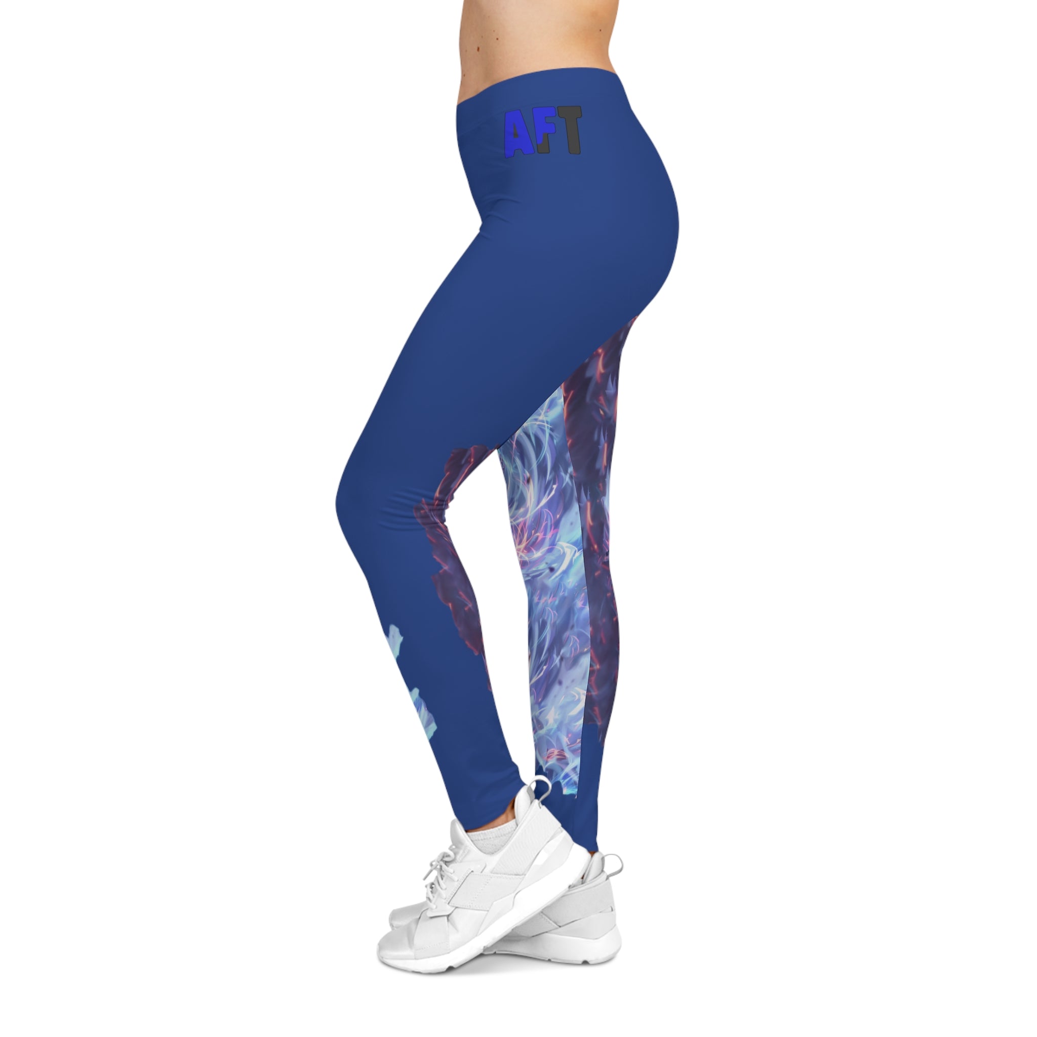 Blue Women's Leggings - Summoning