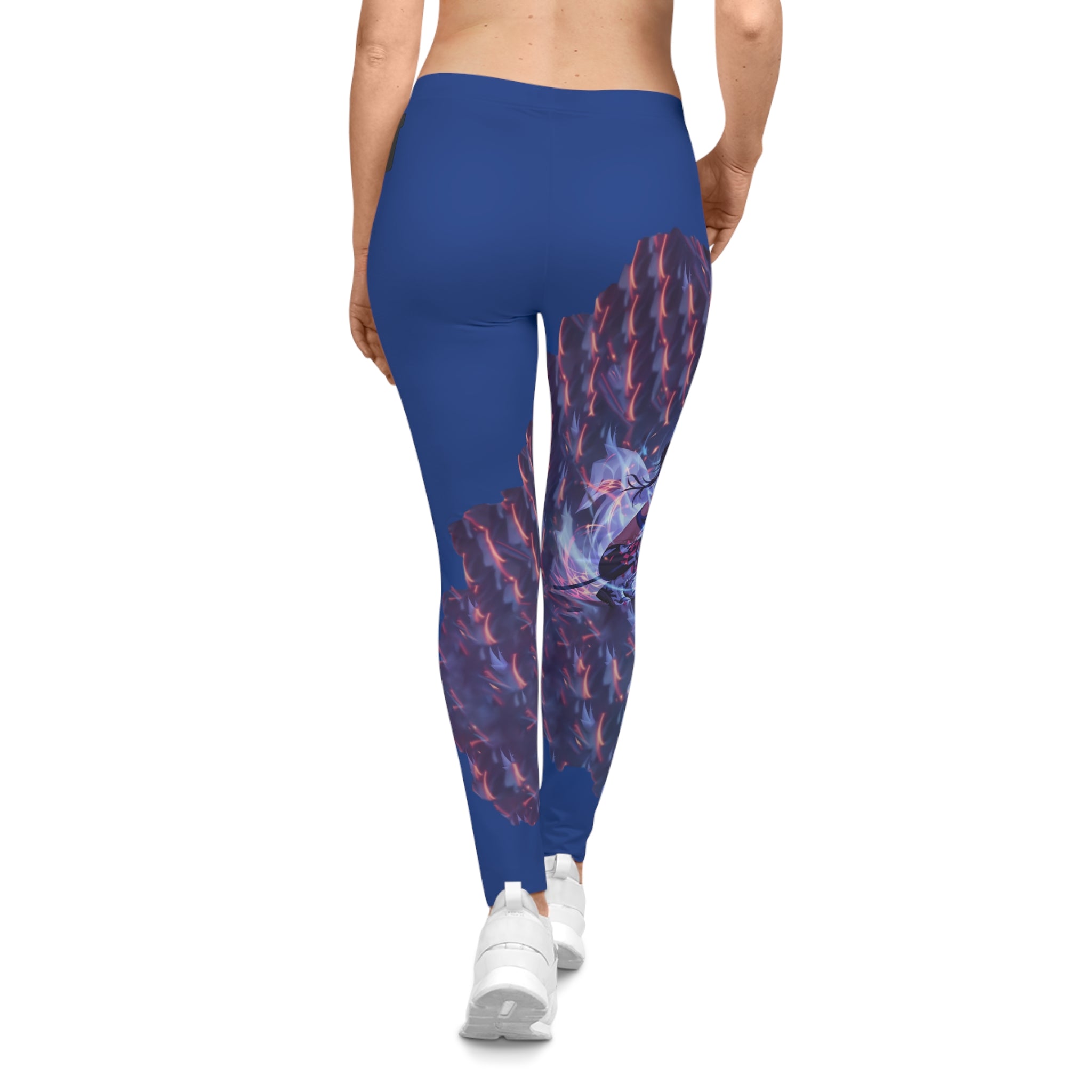 Blue Women's Leggings - Summoning